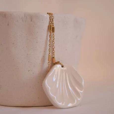 Collier coquillage coté