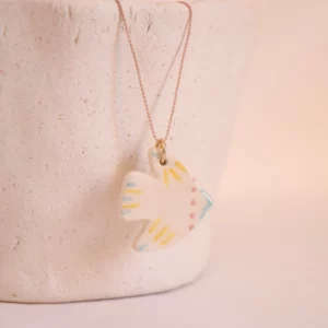 Collier oiseau dessin