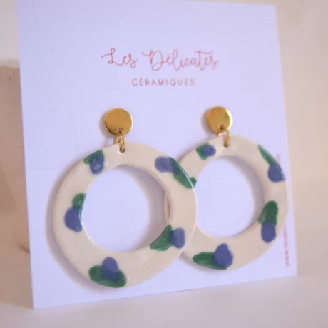 Guéparde bleu et vert z proche