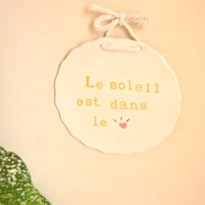 Le soleil est dans le coeur