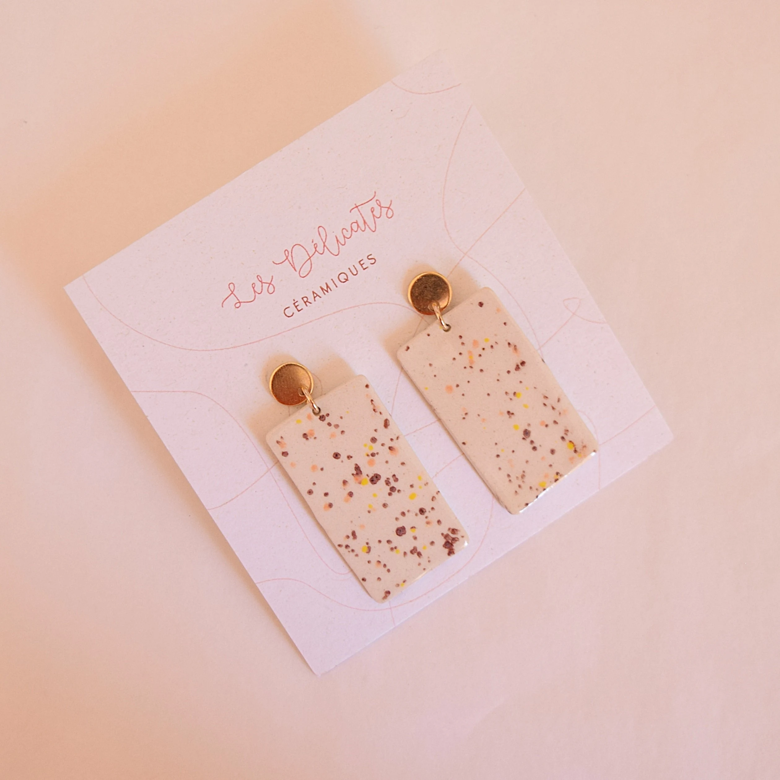 Rectangles moucheté automne