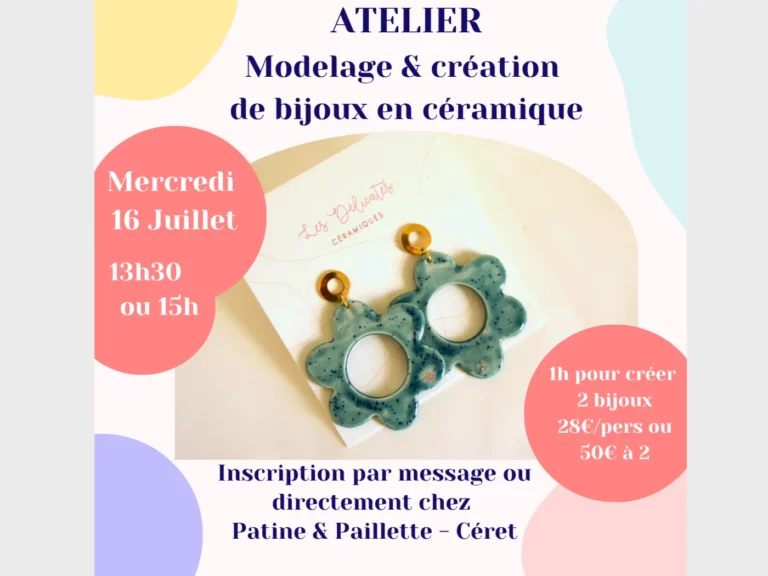 Atelier patine et paillette