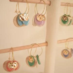 Boucles d'oreilles personnalisables