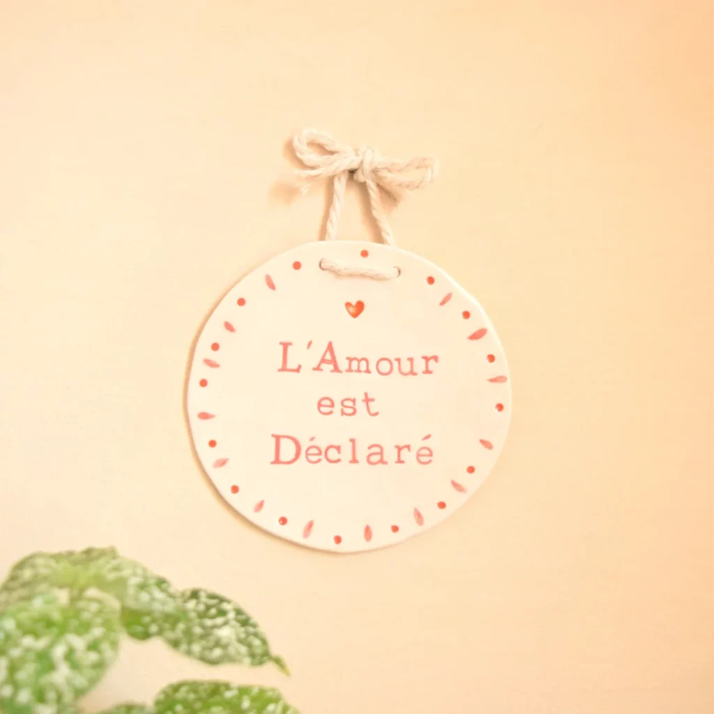 L'amour est déclaré