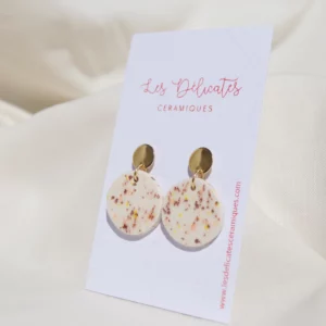 boucles-ceramique-ronde-autome-2 boucles d'oreilles rondes en céramique automnale